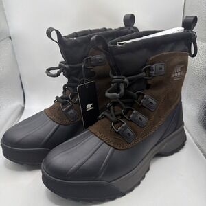 Sorel Scout 87 XT WP Men's Nubuck Waterproof Hiking Boot Tobacco / Black Size 8